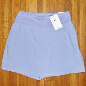 Nike Dri-Fit Golf Skort Womens L Light Thistle Skirt Shorts